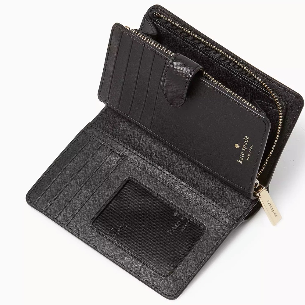 NWT Kate Spade Leather Medium Staci Wallet - Picture 5 of 6